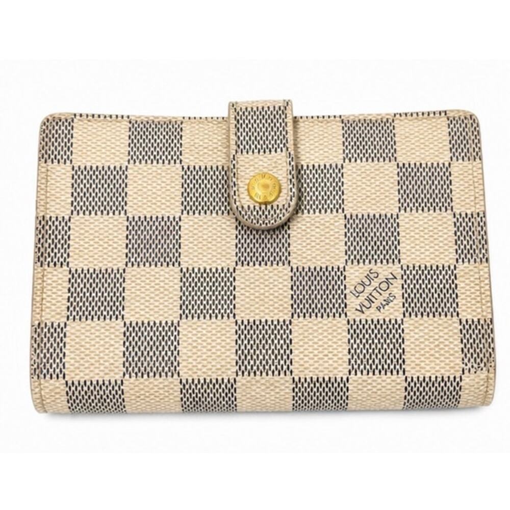 Louis Vuitton Small Ring Agenda Cover in Damier Azur canvas